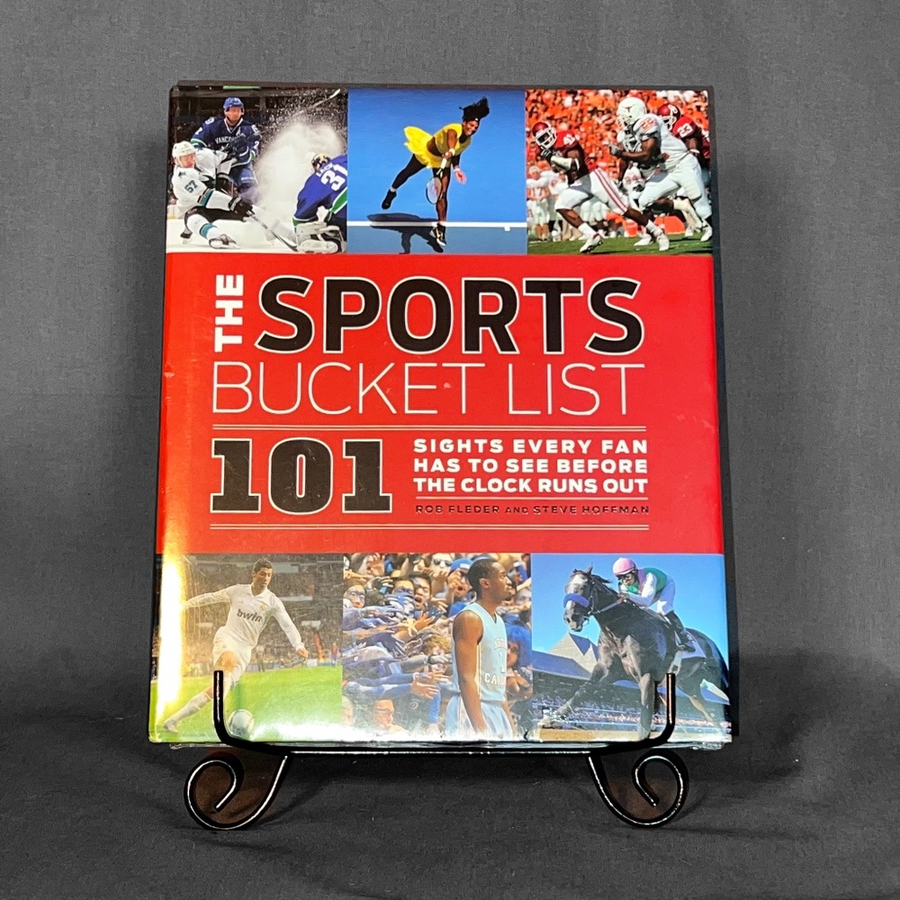 "The Sports Bucket List" Hardcover Book